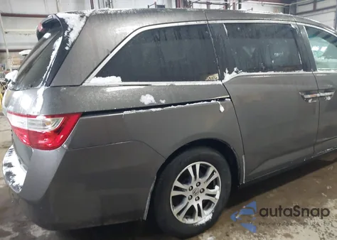 2011 Honda Odyssey Ex-L from USA, damaged, VIN 5FNRL5H6XBB094025